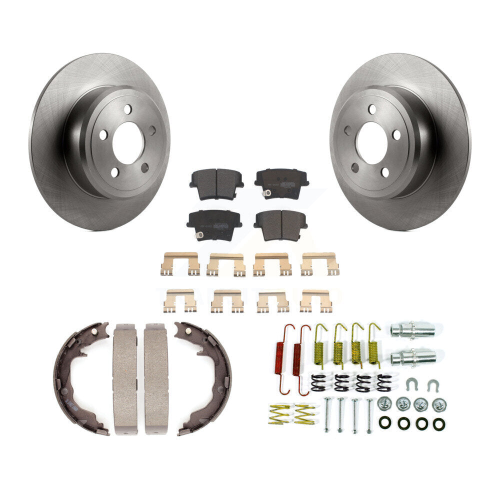 Disc Rotors and Semi-Metallic Brake Pads Kit-K8F-105350