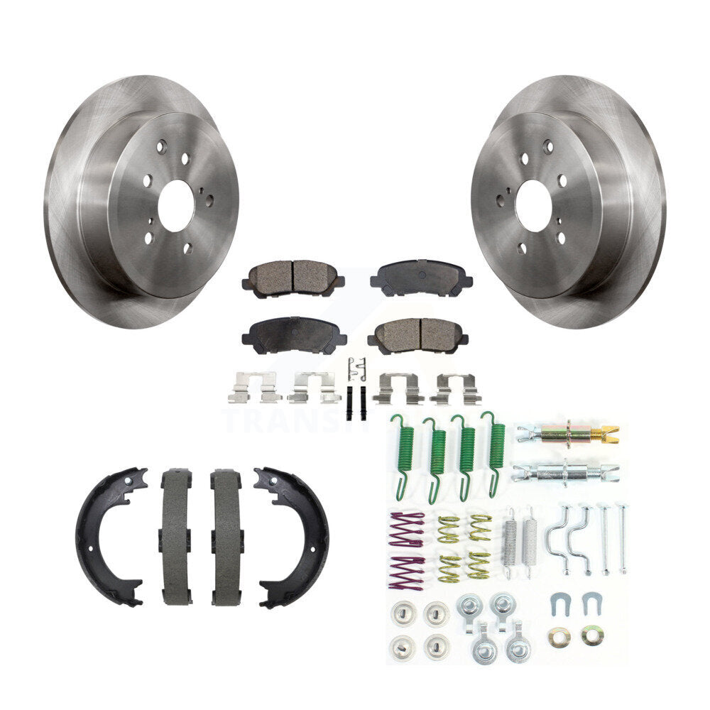 Disc Rotors and Semi-Metallic Brake Pads Kit-K8F-105361 Kit.bestparts.ca