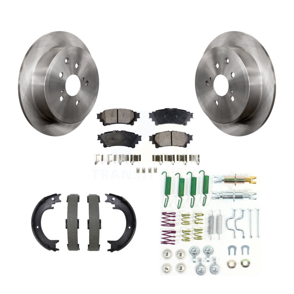Disc Rotors and Semi-Metallic Brake Pads Kit-K8F-105362