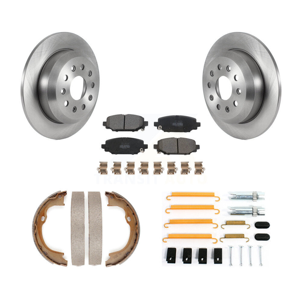 Disc Rotors and Semi-Metallic Brake Pads Kit-K8F-105365 Kit.bestparts.ca