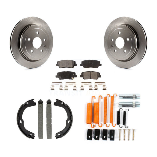 Disc Rotors and Semi-Metallic Brake Pads Kit-K8F-105372