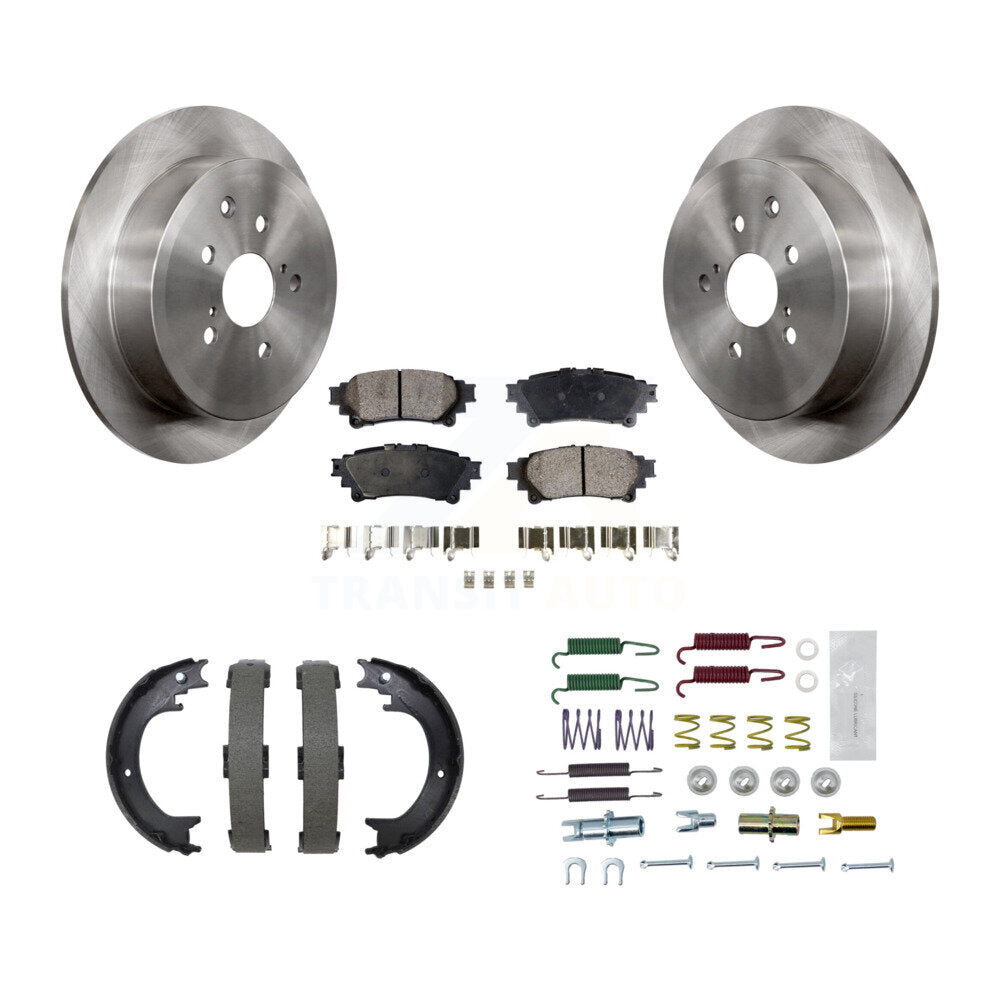 Disc Rotors and Semi-Metallic Brake Pads Kit-K8F-105373