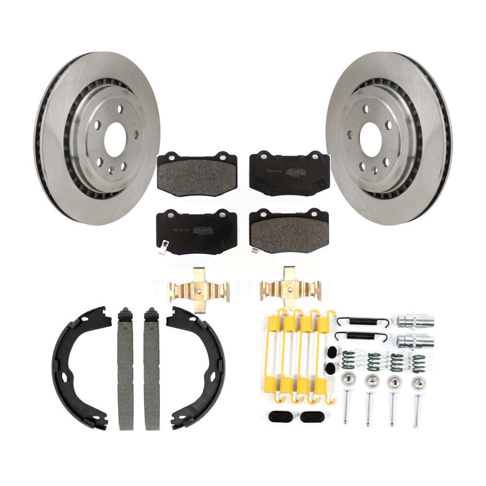 Disc Rotors and Semi-Metallic Brake Pads Kit-K8F-105374 Kit.bestparts.ca