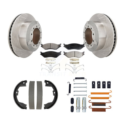 Disc Rotors and Semi-Metallic Brake Pads Kit-K8F-105375