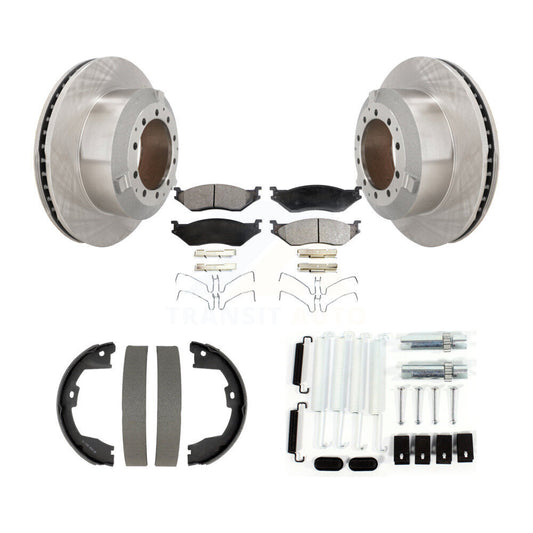 Disc Rotors and Semi-Metallic Brake Pads Kit-K8F-105376