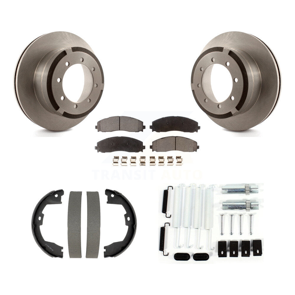 Disc Rotors and Semi-Metallic Brake Pads Kit-K8F-105377