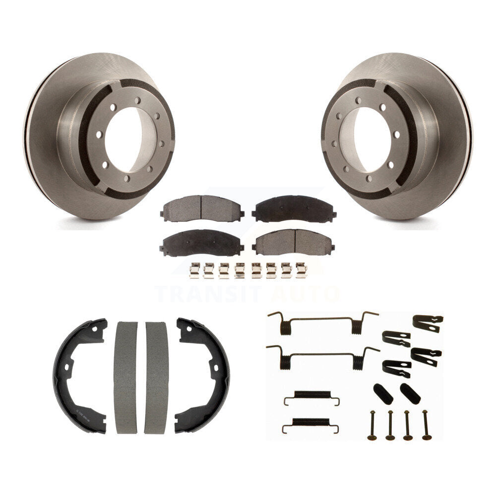 Disc Rotors and Semi-Metallic Brake Pads Kit-K8F-105378