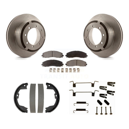 Disc Rotors and Semi-Metallic Brake Pads Kit-K8F-105378