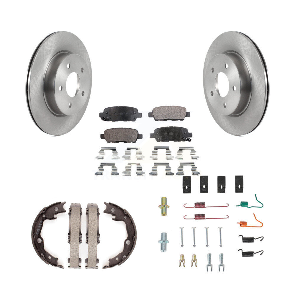 Disc Rotors and Semi-Metallic Brake Pads Kit-K8F-105380