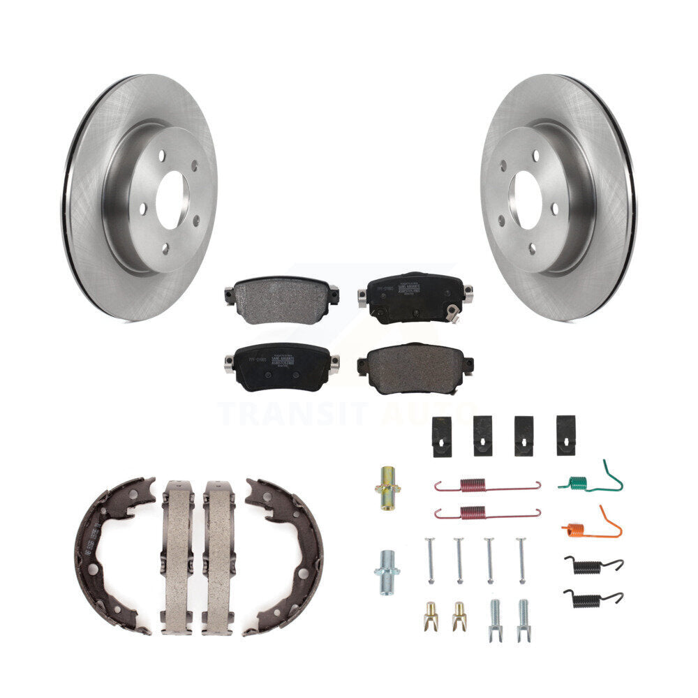 Disc Rotors and Semi-Metallic Brake Pads Kit-K8F-105381