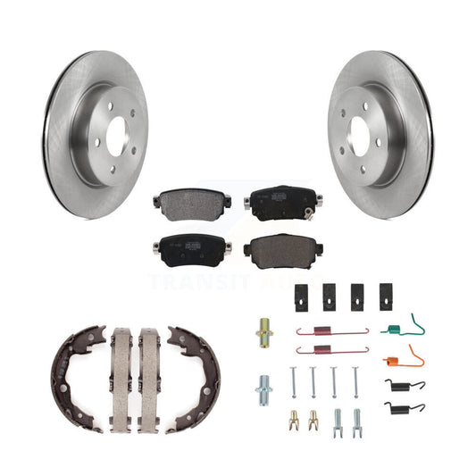 Disc Rotors and Semi-Metallic Brake Pads Kit-K8F-105381