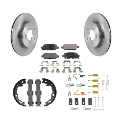 Disc Rotors and Semi-Metallic Brake Pads Kit-K8F-105382