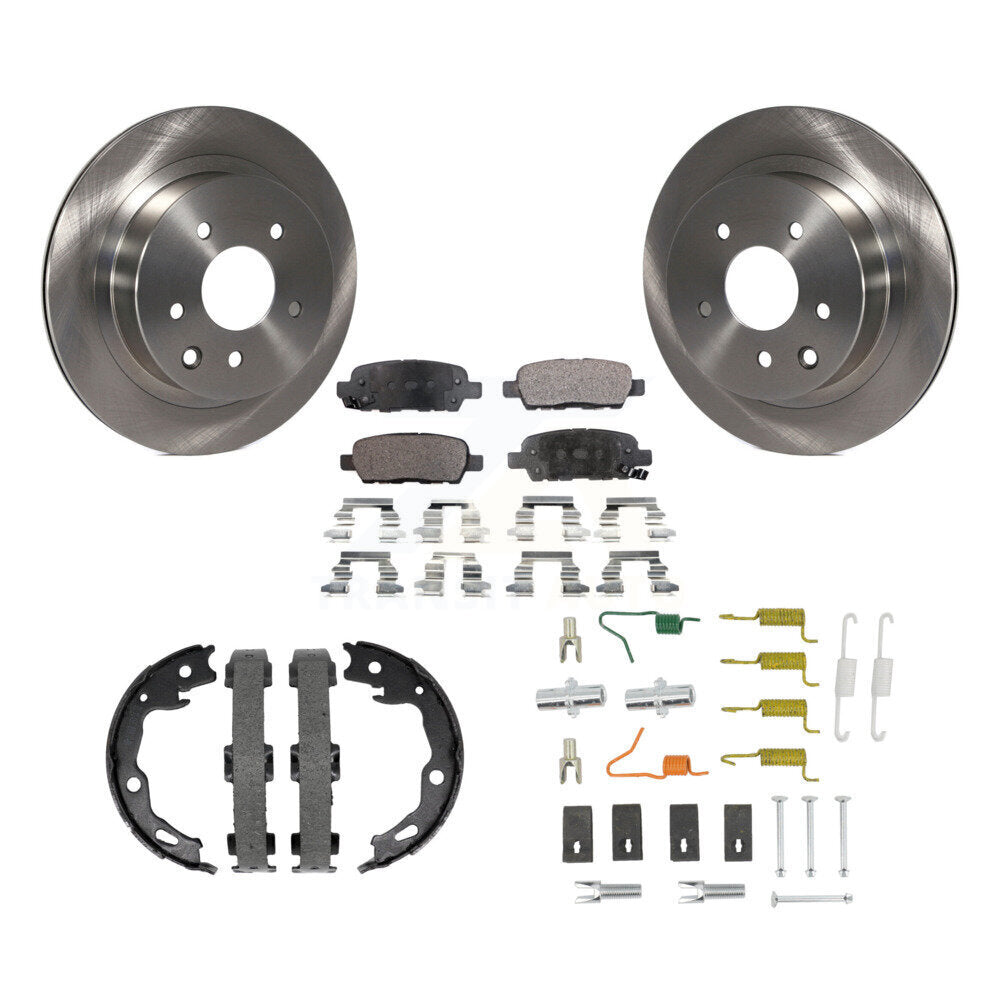 Disc Rotors and Semi-Metallic Brake Pads Kit-K8F-105383 Kit.bestparts.ca