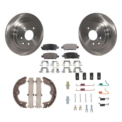 Disc Rotors and Semi-Metallic Brake Pads Kit-K8F-105384
