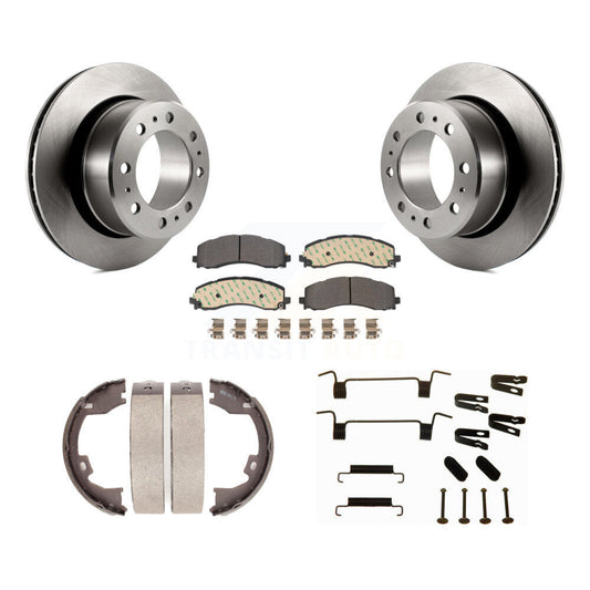 Disc Rotors and Semi-Metallic Brake Pads Kit-K8F-105387