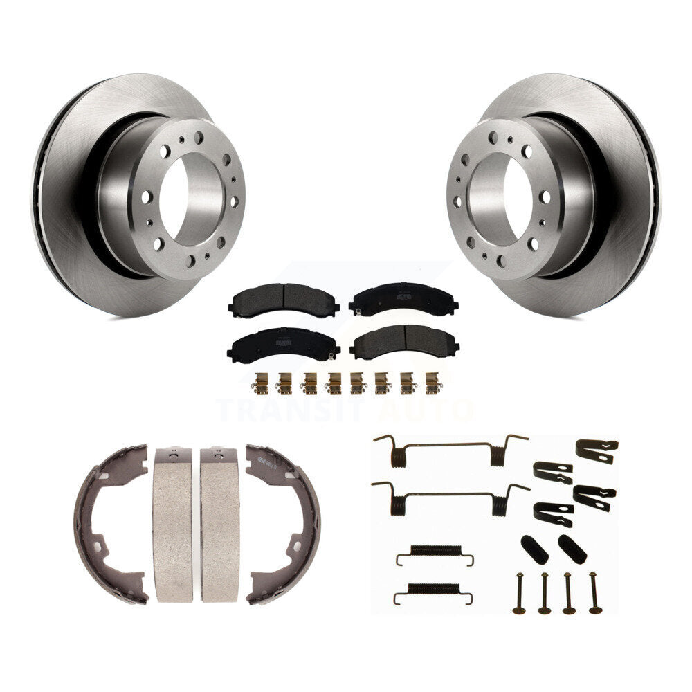 Disc Rotors and Semi-Metallic Brake Pads Kit-K8F-105389
