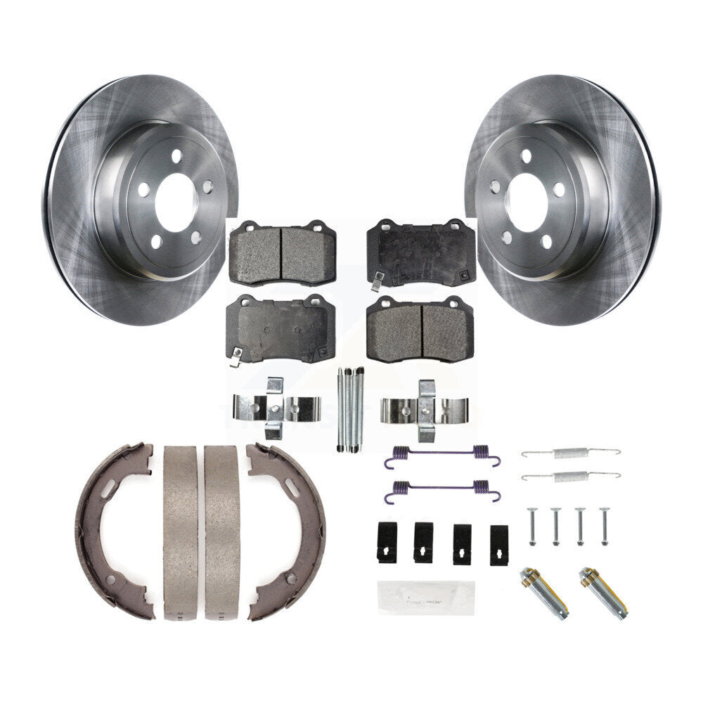 Disc Rotors and Semi-Metallic Brake Pads Kit-K8F-105390 Kit.bestparts.ca
