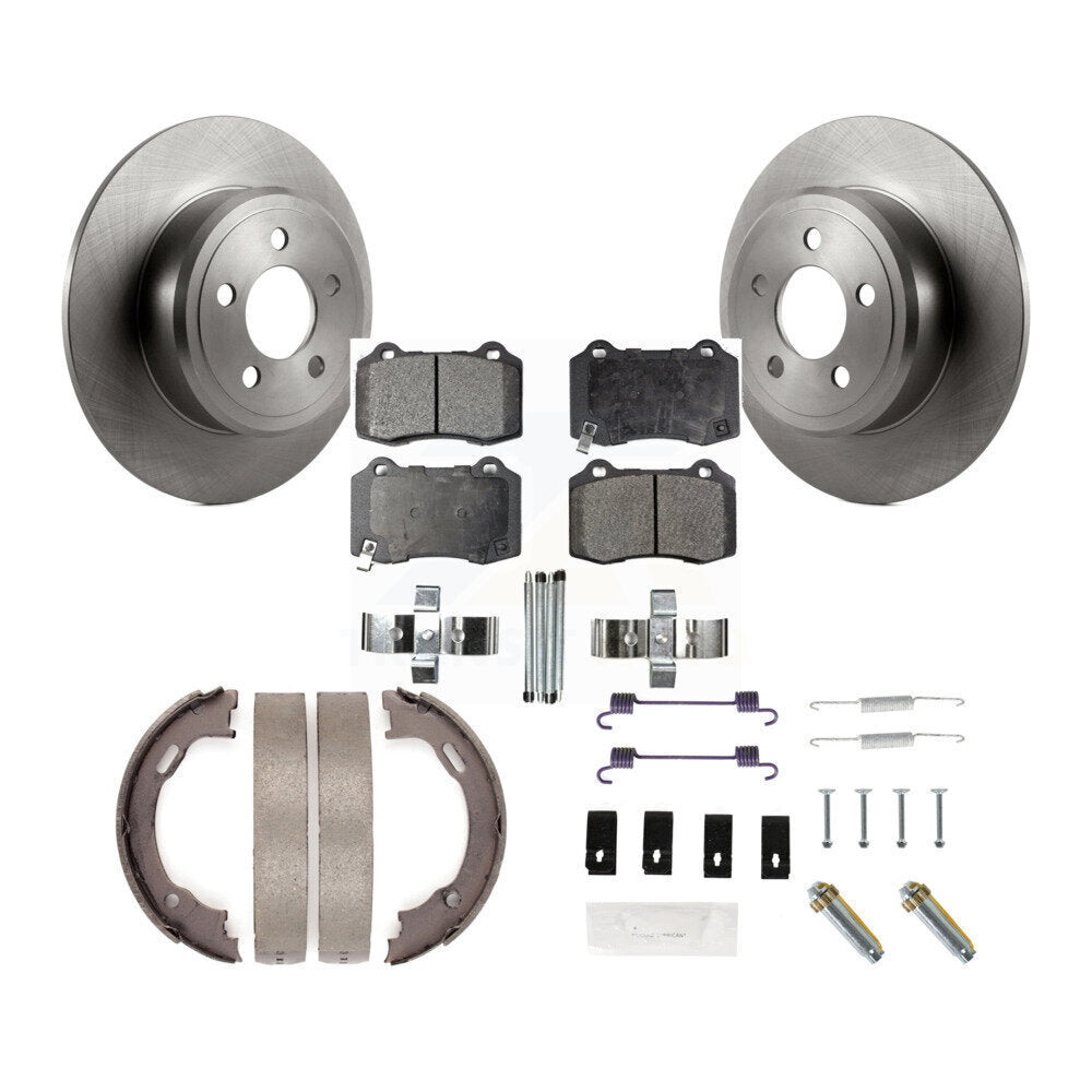 Disc Rotors and Semi-Metallic Brake Pads Kit-K8F-105391 Kit.bestparts.ca