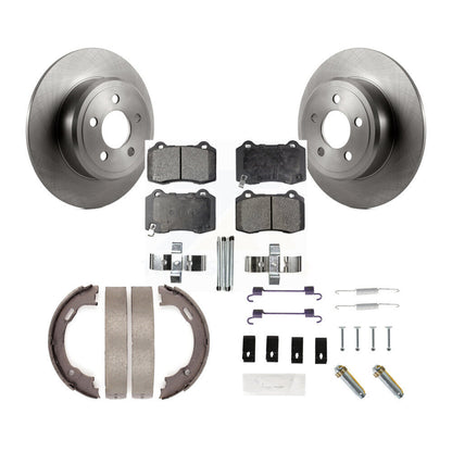 Disc Rotors and Semi-Metallic Brake Pads Kit-K8F-105391