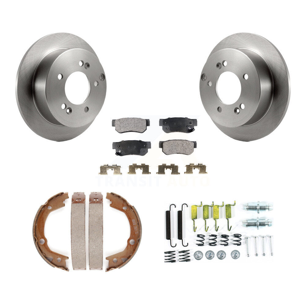 Disc Rotors and Semi-Metallic Brake Pads Kit-K8F-105392