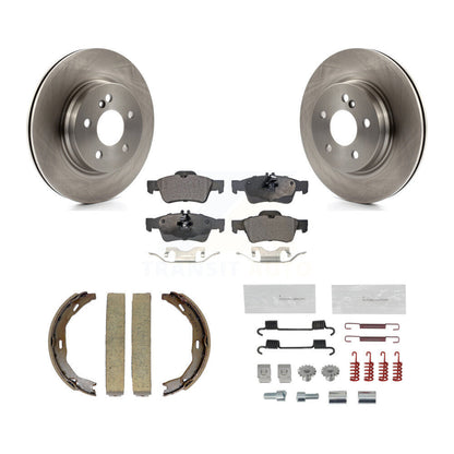 Disc Rotors and Semi-Metallic Brake Pads Kit-K8F-105395