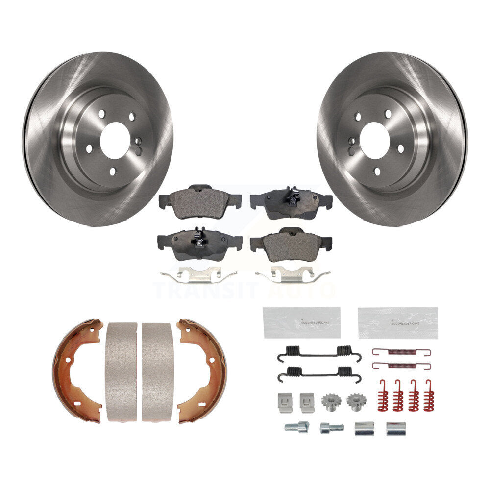 Disc Rotors and Semi-Metallic Brake Pads Kit-K8F-105397