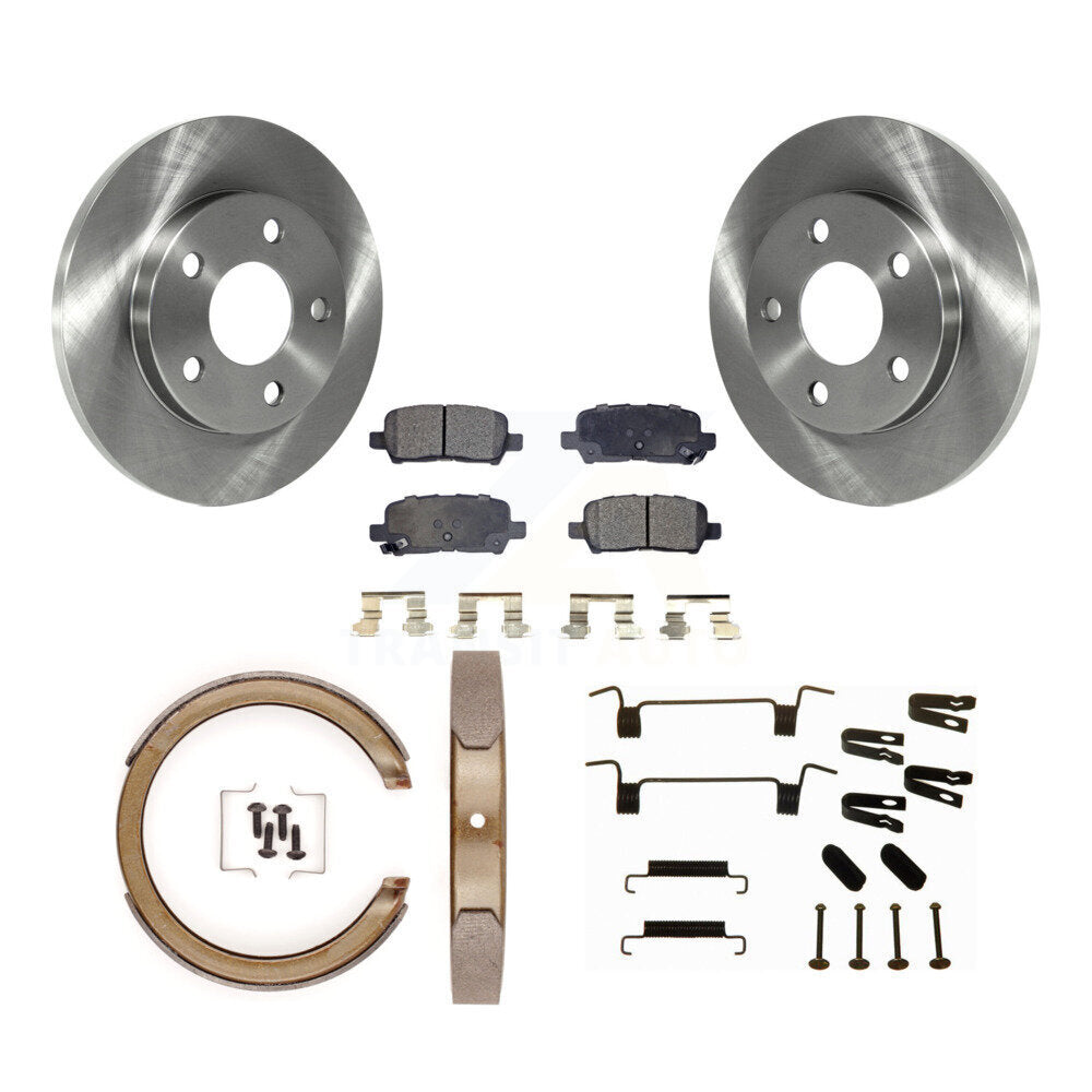 Disc Rotors and Semi-Metallic Brake Pads Kit-K8F-105400 Kit.bestparts.ca