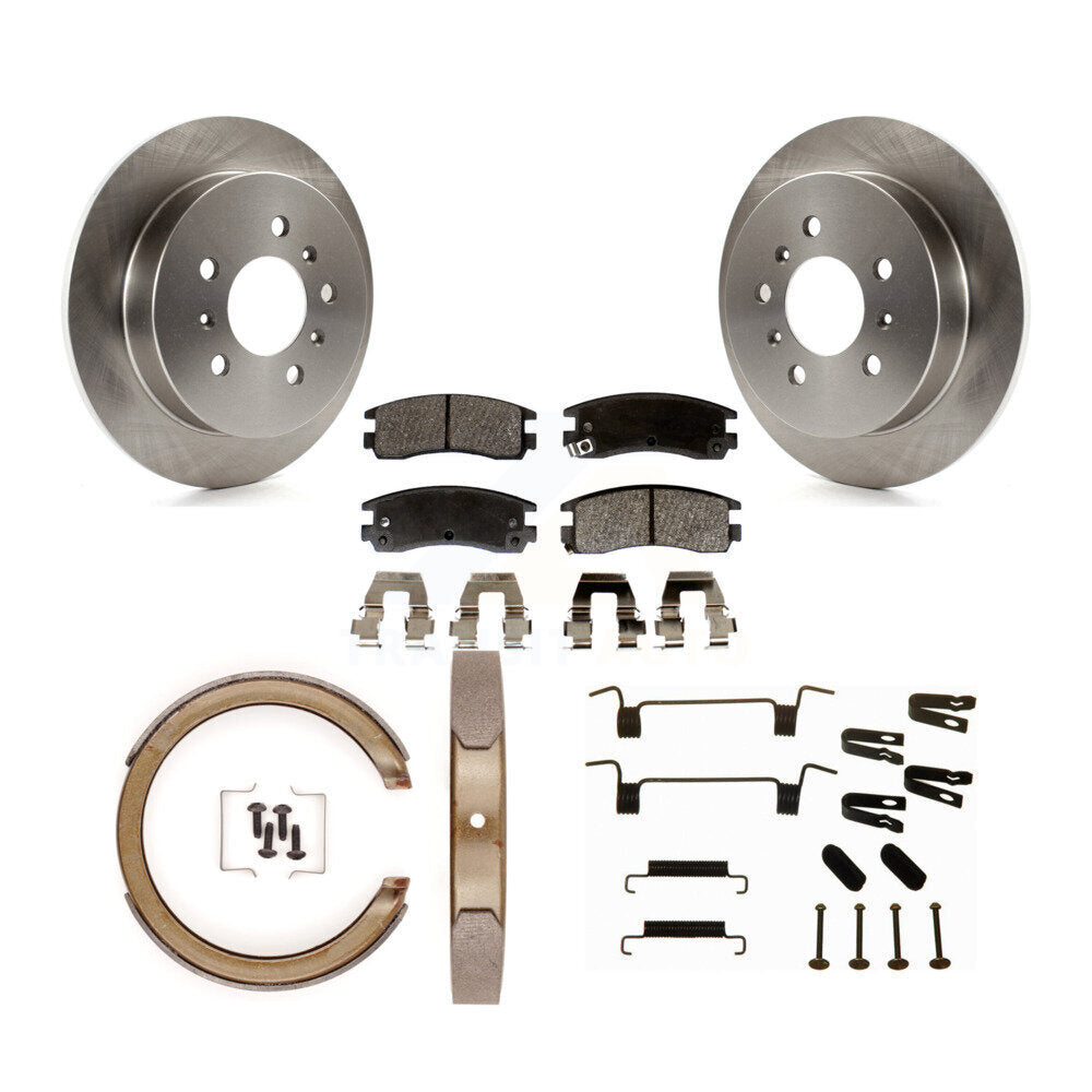 Disc Rotors and Semi-Metallic Brake Pads Kit-K8F-105401 Kit.bestparts.ca