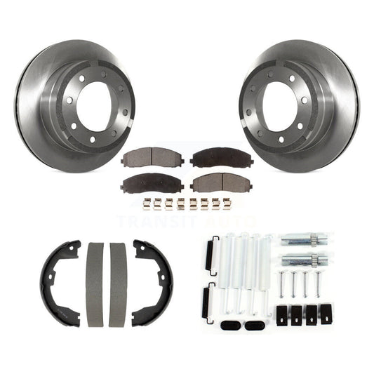 Disc Rotors and Semi-Metallic Brake Pads Kit-K8F-105402