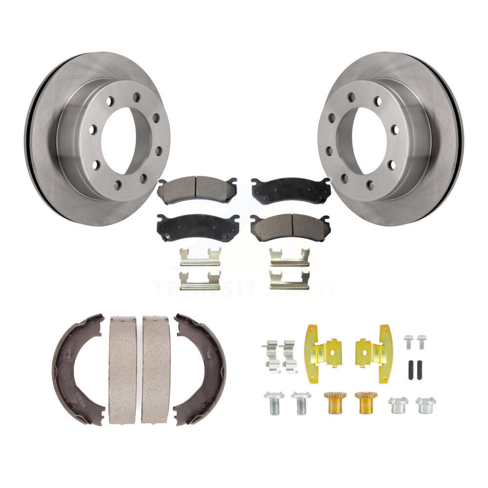 Disc Rotors and Semi-Metallic Brake Pads Kit-K8F-105405 Kit.bestparts.ca