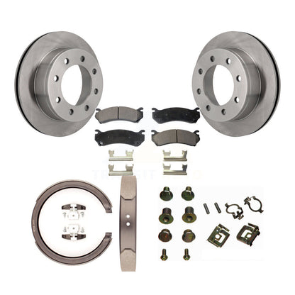Disc Rotors and Semi-Metallic Brake Pads Kit-K8F-105406