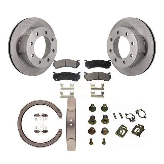 Disc Rotors and Semi-Metallic Brake Pads Kit-K8F-105406