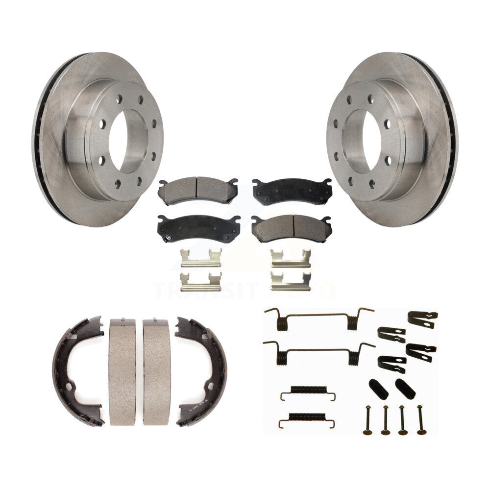 Disc Rotors and Semi-Metallic Brake Pads Kit-K8F-105407 Kit.bestparts.ca