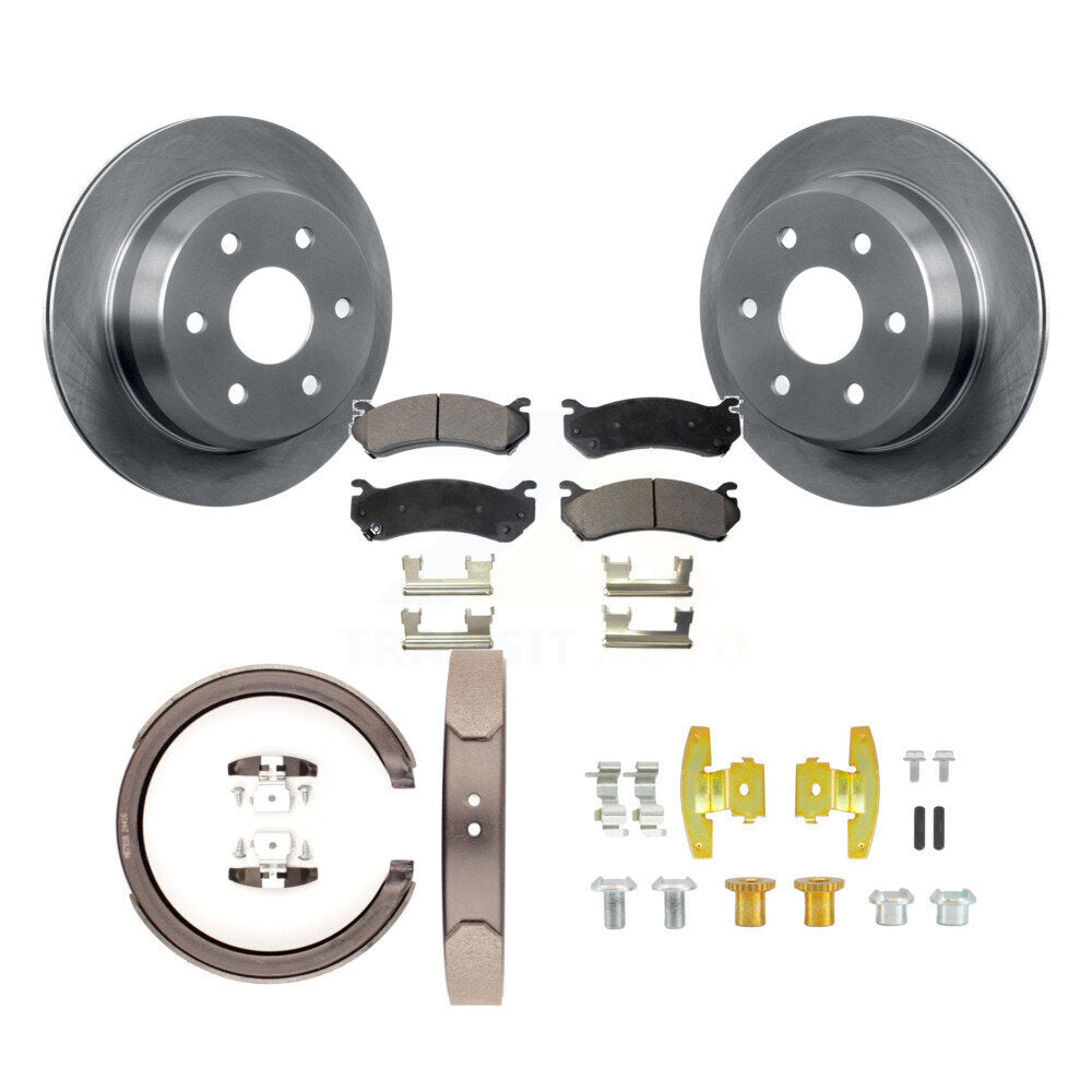 Disc Rotors and Semi-Metallic Brake Pads Kit-K8F-105408