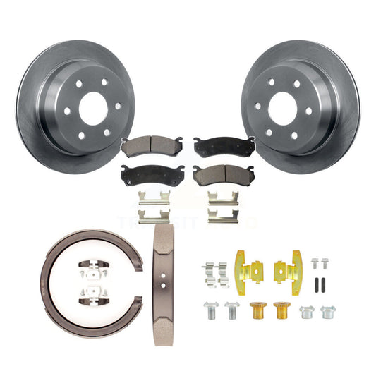Disc Rotors and Semi-Metallic Brake Pads Kit-K8F-105408