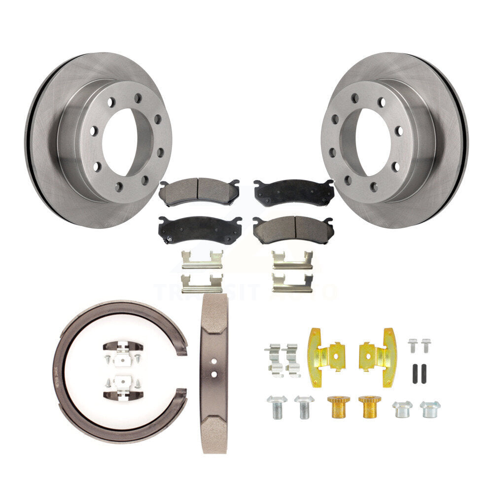 Disc Rotors and Semi-Metallic Brake Pads Kit-K8F-105409
