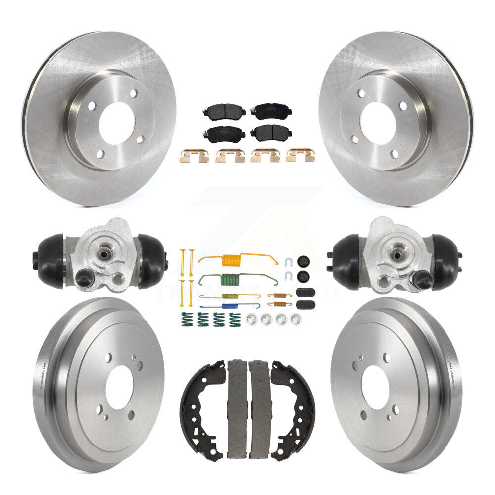 Disc Rotors and Semi-Metallic Brake Pads Kit-K8F-105412