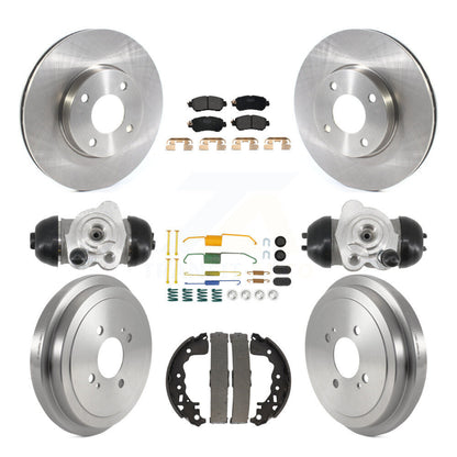 Disc Rotors and Semi-Metallic Brake Pads Kit-K8F-105412