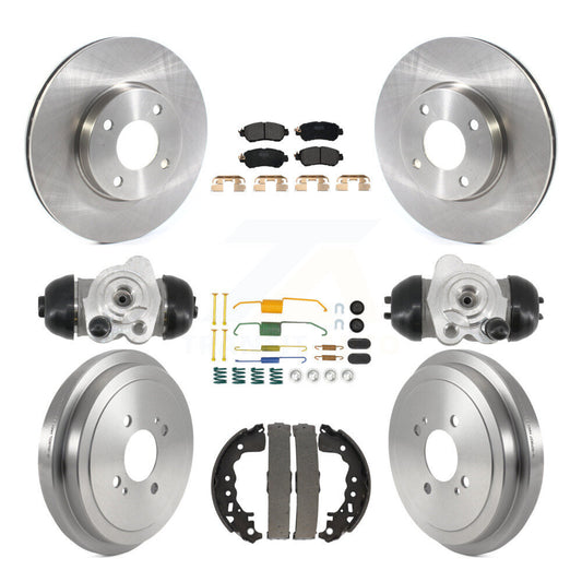 Disc Rotors and Semi-Metallic Brake Pads Kit-K8F-105412