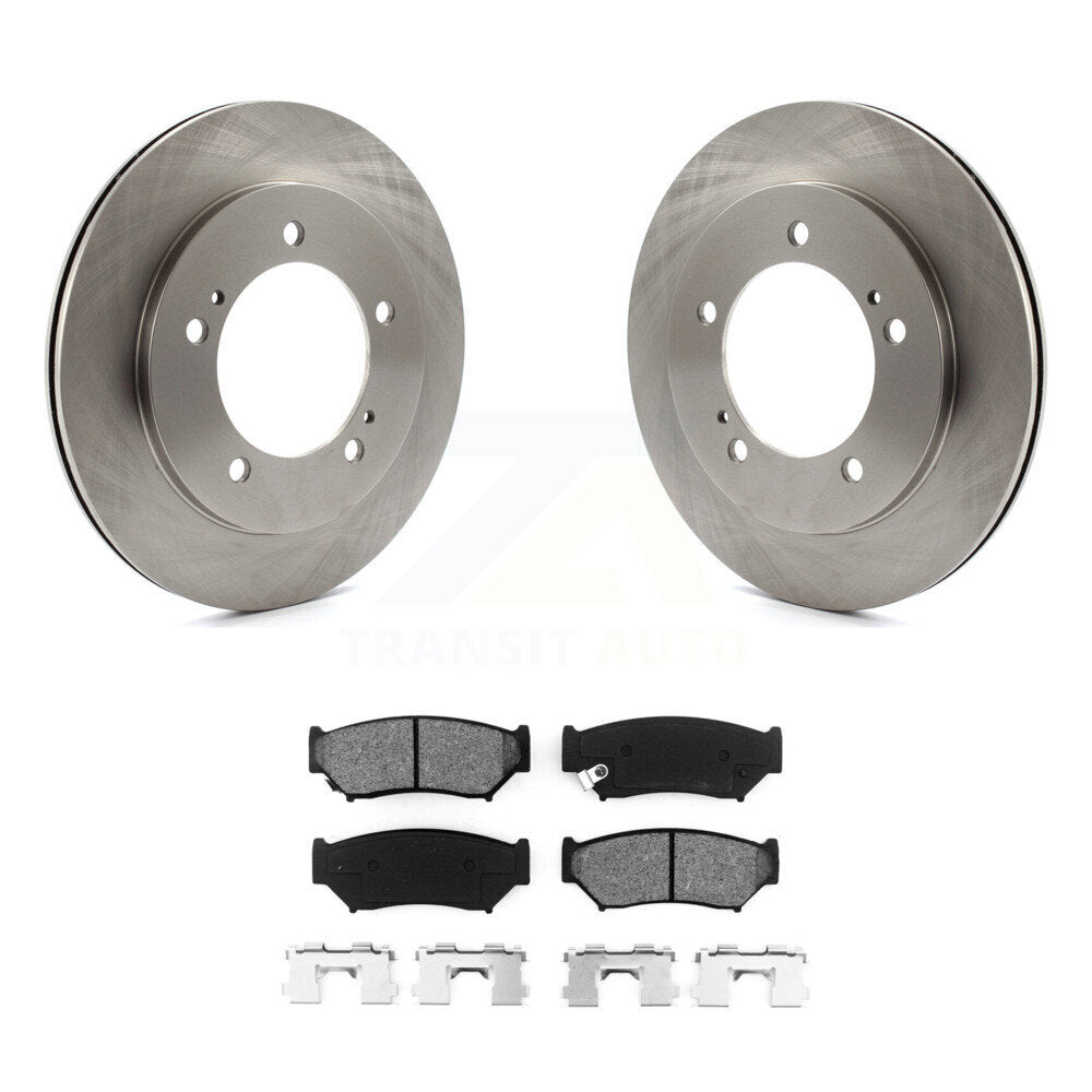 Disc Rotors and Semi-Metallic Brake Pads Kit-K8S-100025 - Kit.bestparts.ca Kit.bestparts.ca