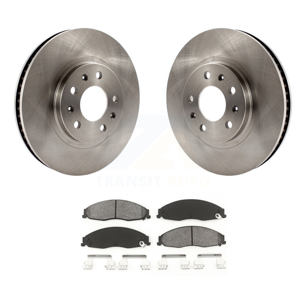 Disc Rotors and Semi-Metallic Brake Pads Kit-K8S-100036 - Kit.bestparts.ca