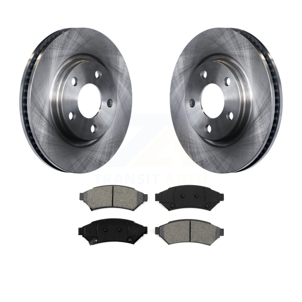 Disc Rotors and Semi-Metallic Brake Pads Kit-K8S-100042 - Kit.bestparts.ca