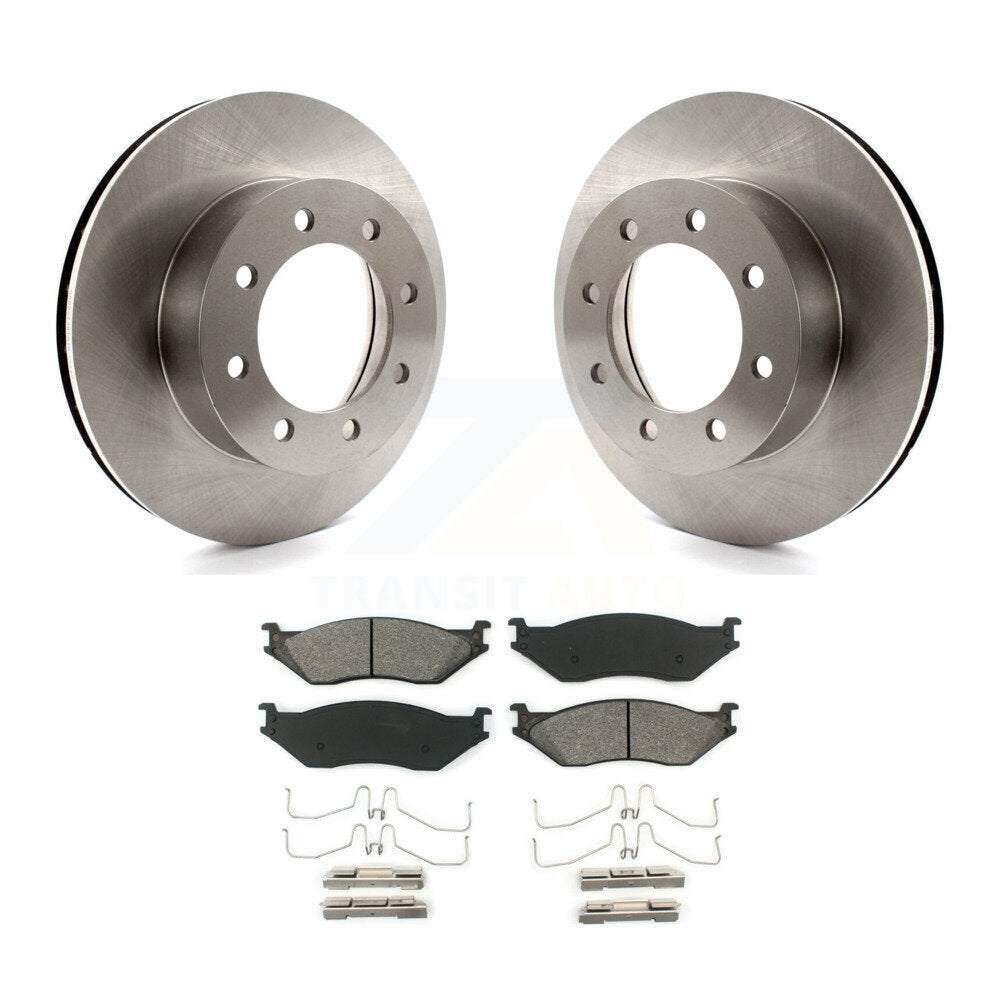 Disc Rotors and Semi-Metallic Brake Pads Kit-K8S-100124 - Kit.bestparts.ca