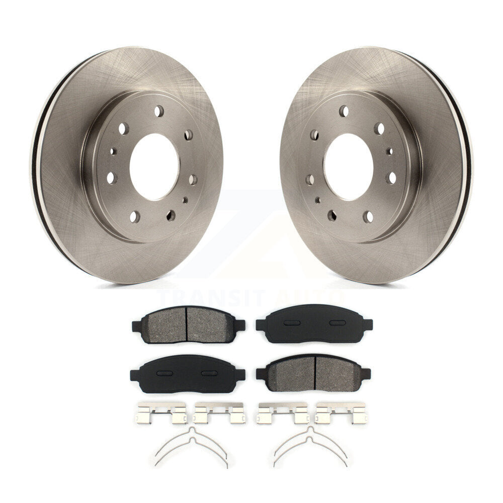 disc rotors and semi metallic brake pads-k8s-100162 - Kit.bestparts.ca