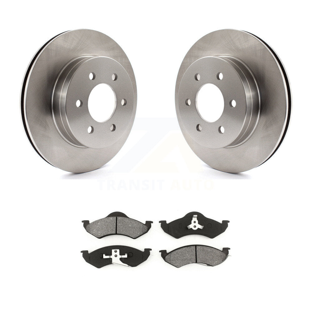 Disc Rotors and Semi-Metallic Brake Pads Kit-K8S-100193 - Kit.bestparts.ca