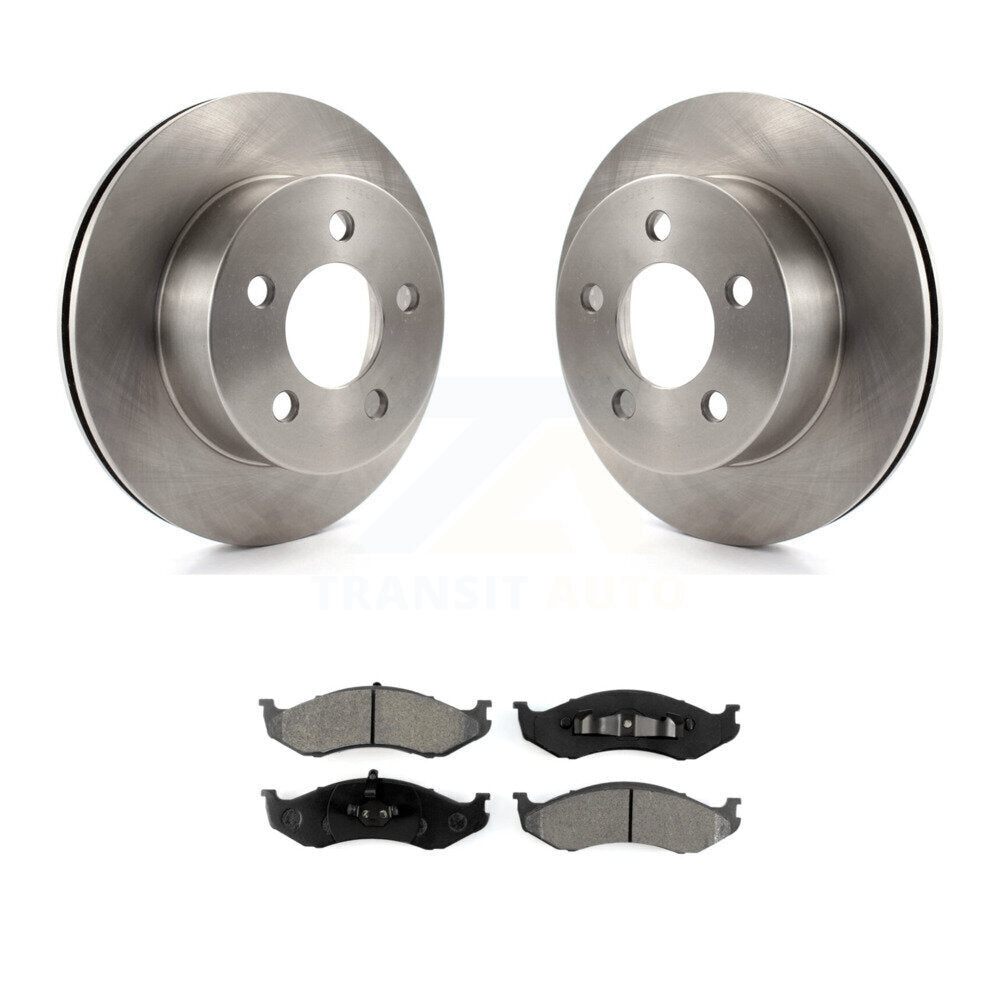 Disc Rotors and Semi-Metallic Brake Pads Kit-K8S-100206 - Kit.bestparts.ca