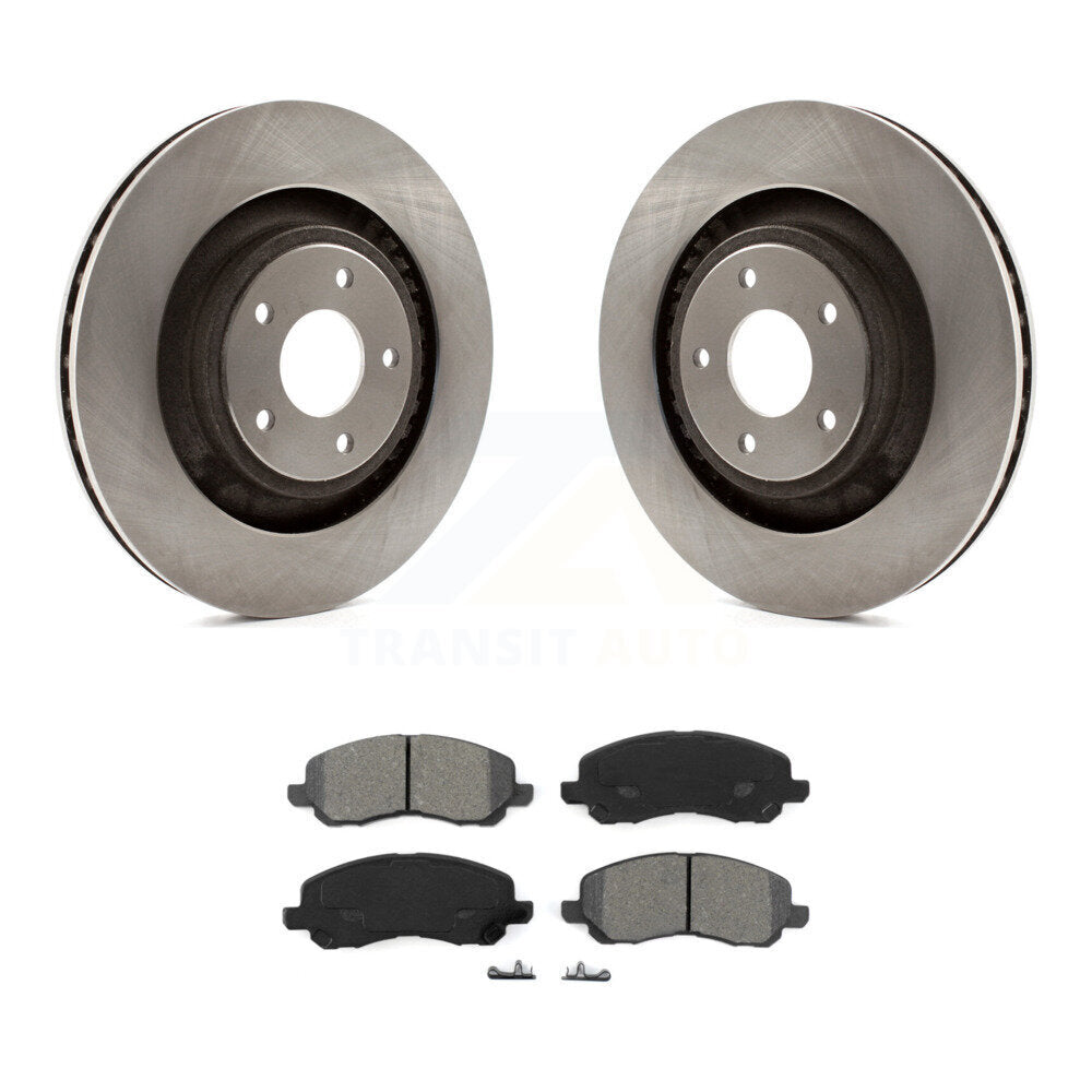 Disc Rotors and Semi-Metallic Brake Pads Kit-K8S-100238 - Kit.bestparts.ca Kit.bestparts.ca