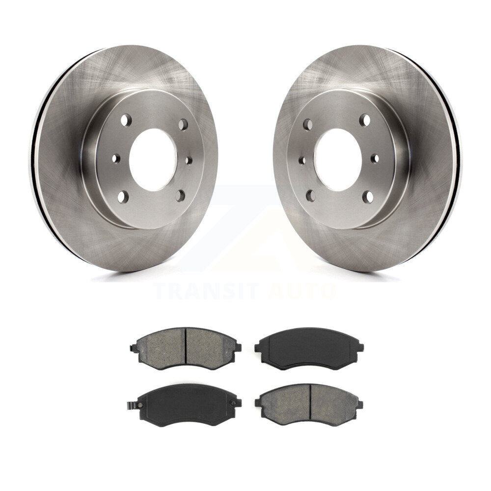 Disc Rotors and Semi-Metallic Brake Pads Kit-K8S-100257 - Kit.bestparts.ca