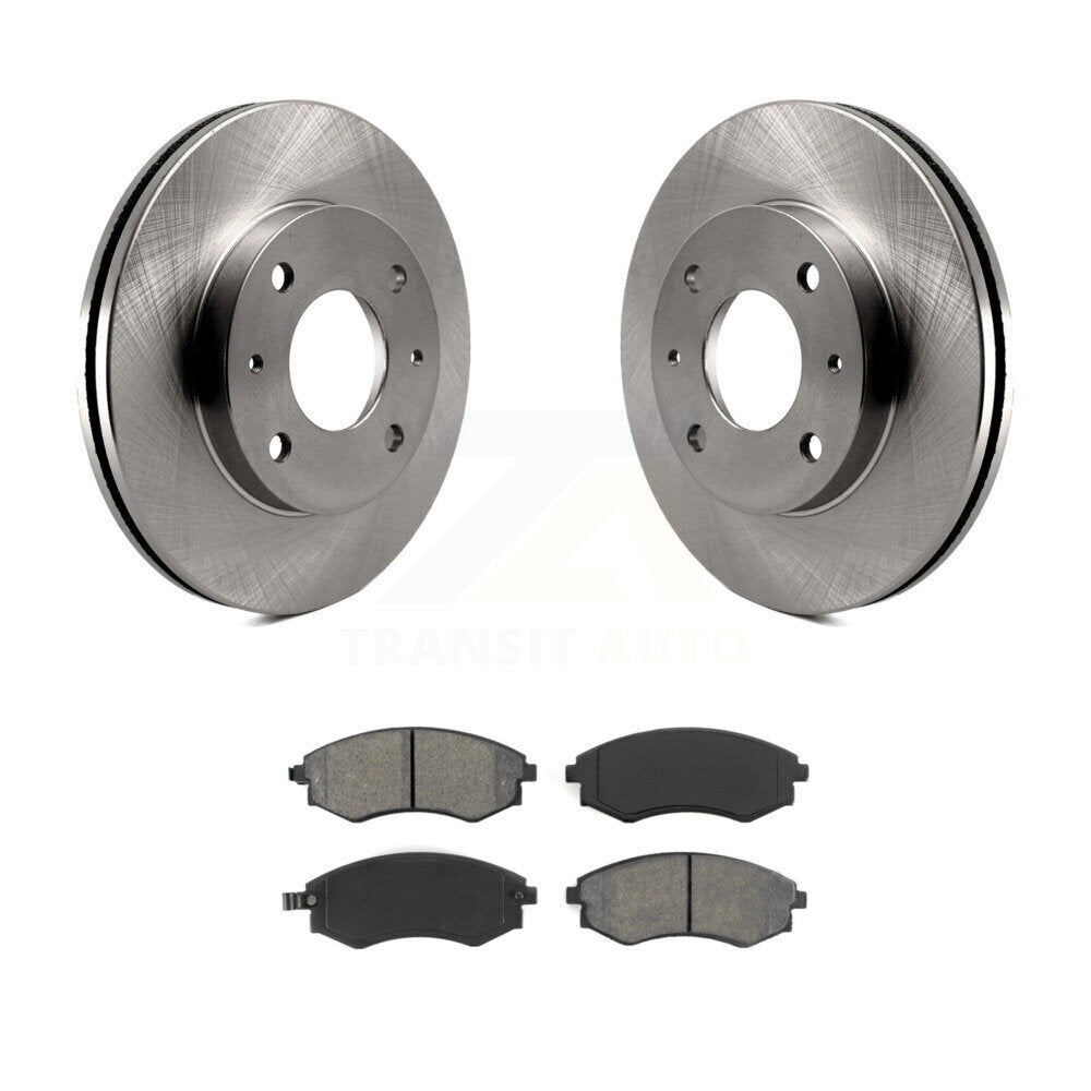Disc Rotors and Semi-Metallic Brake Pads Kit-K8S-100364 - Kit.bestparts.ca