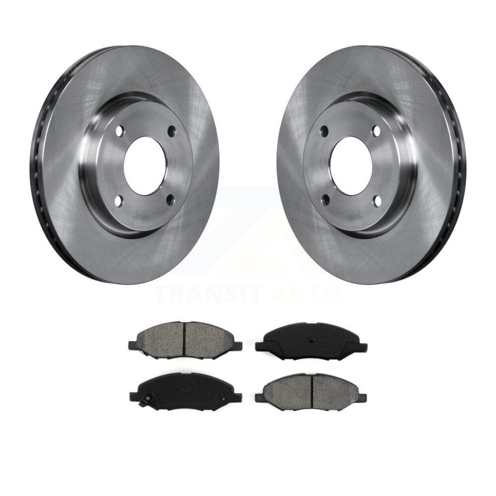 Disc Rotors and Semi-Metallic Brake Pads Kit-K8S-100525 - Kit.bestparts.ca